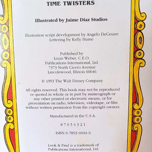 Vintage Disney Mickey And Friends Look And Find - Picture 4 of 7